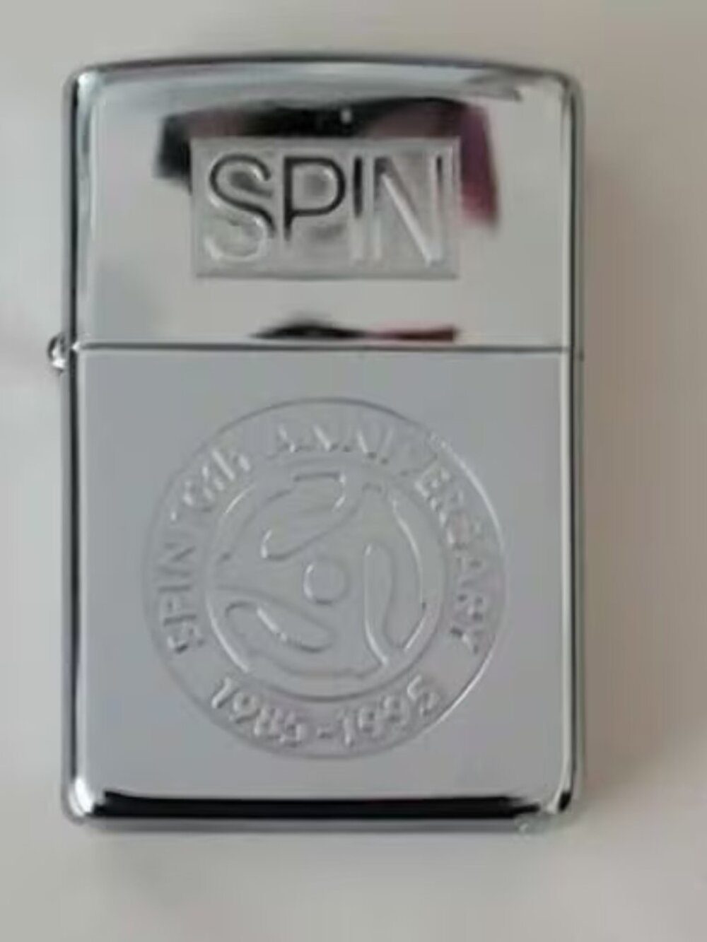 1996 Spin Magazine 10th Anniversary Zippo Lighter